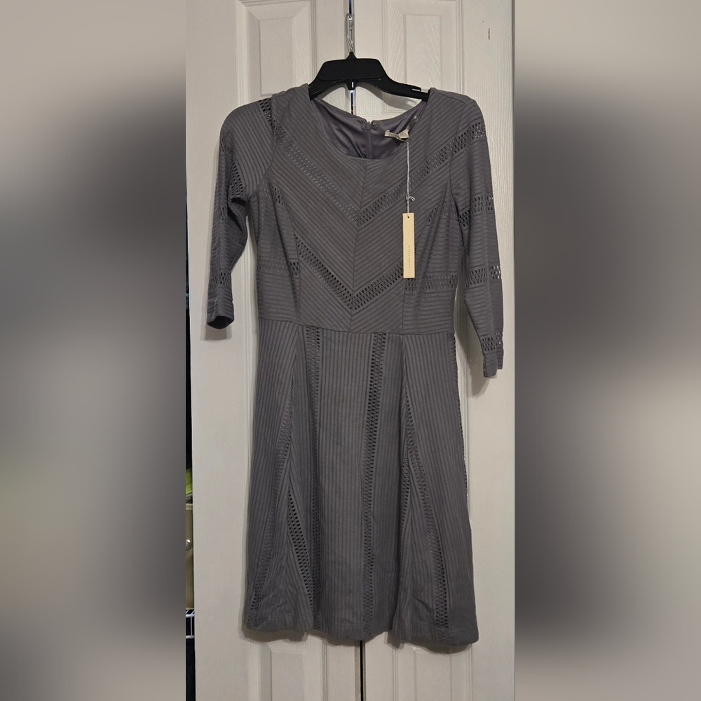 Lauren Conrad Nwt Gray Dress